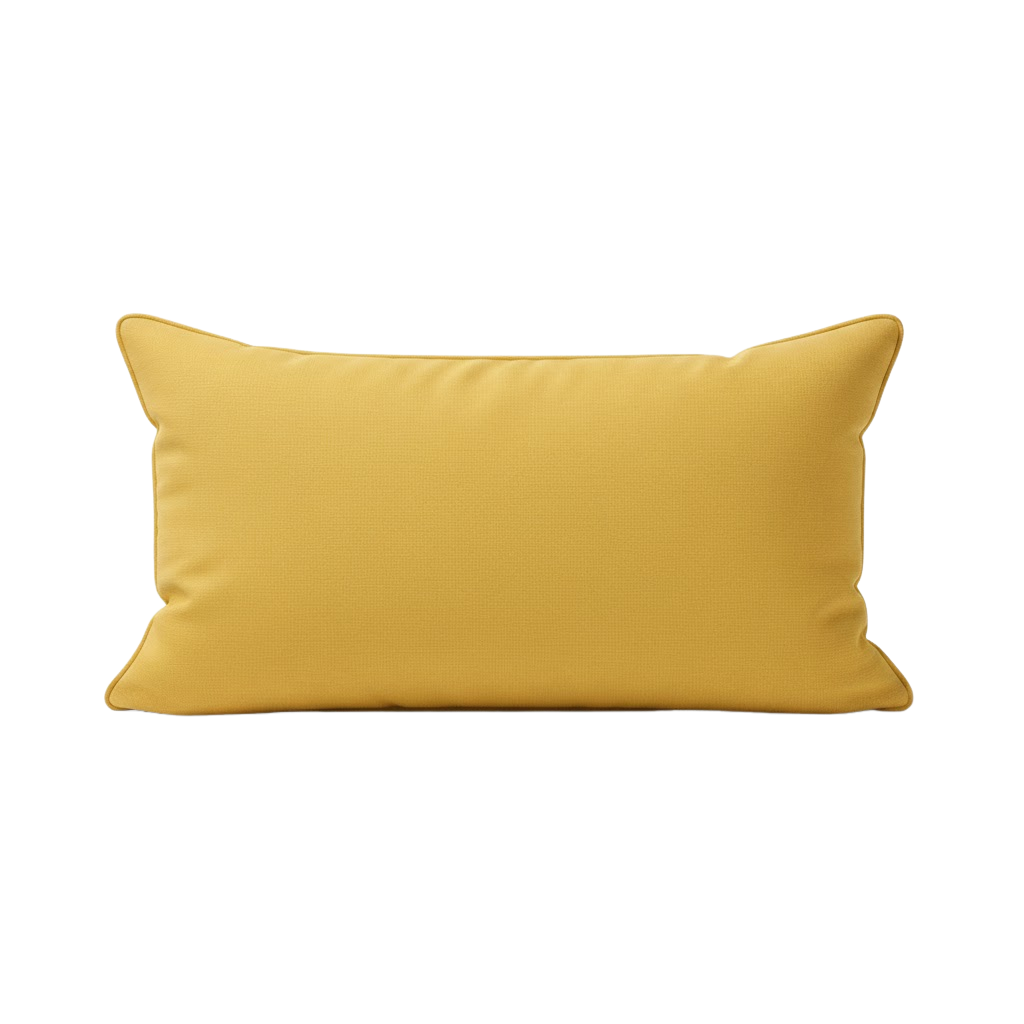Lumbar Pillow with Welt 12"x22"