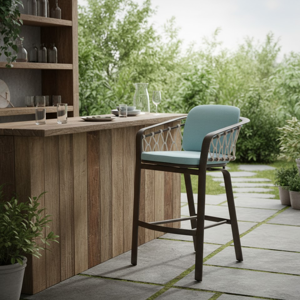 Trelon Rope Bar Stool