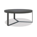 38" Polished Granite Round Coffee Table