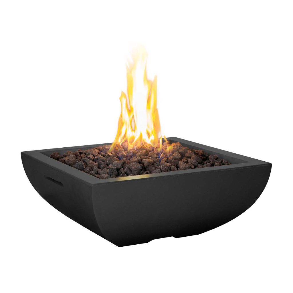 30″ Bordeaux Petite Square Fire Bowl