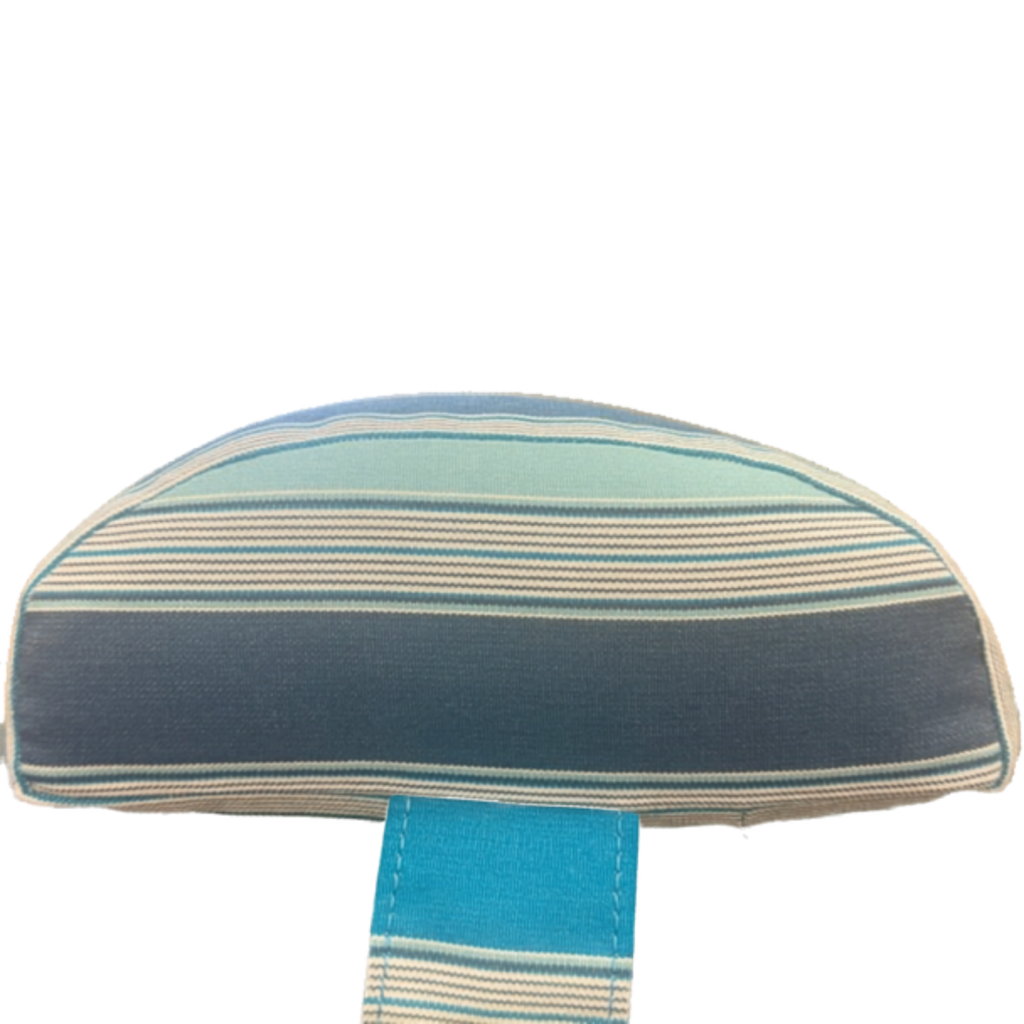 Curve Foam Head Pillow with Strap - 20" x 8" x 3" with 17" Velcro Strap