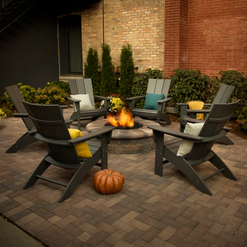 Modern Curveback Adirondack Chair