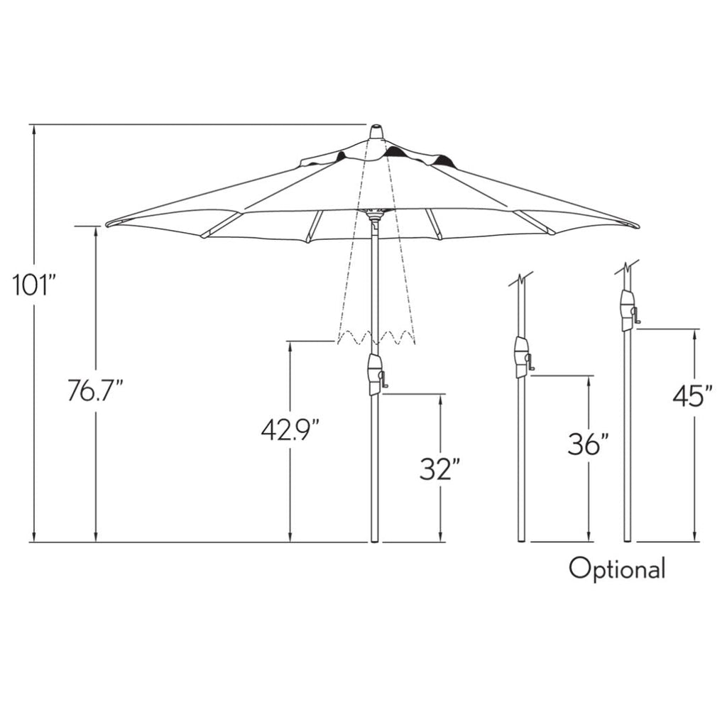 Auto Tilt Octagon Series 9'