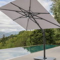 Solaris Side Post Umbrella Square 9'
