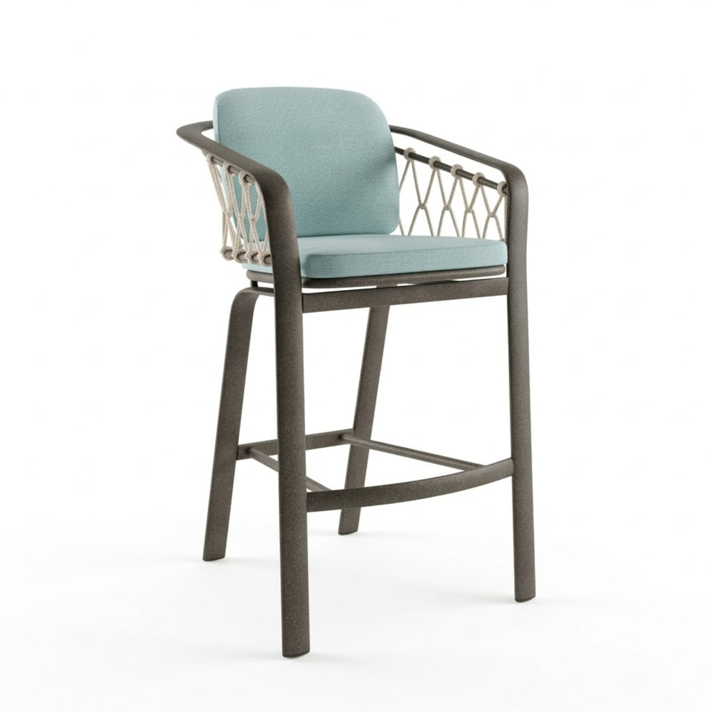 Trelon Rope Bar Stool