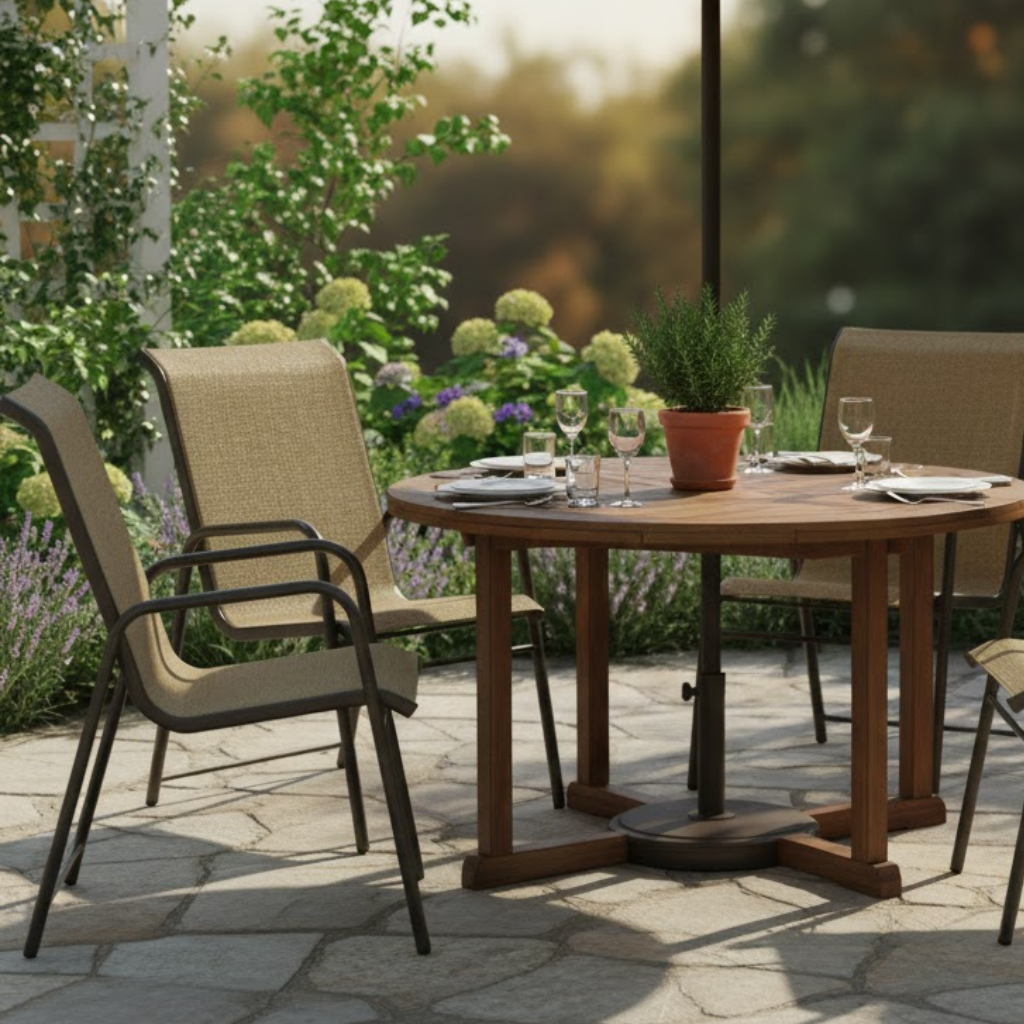 Desert Ridge Sling Dining Chair