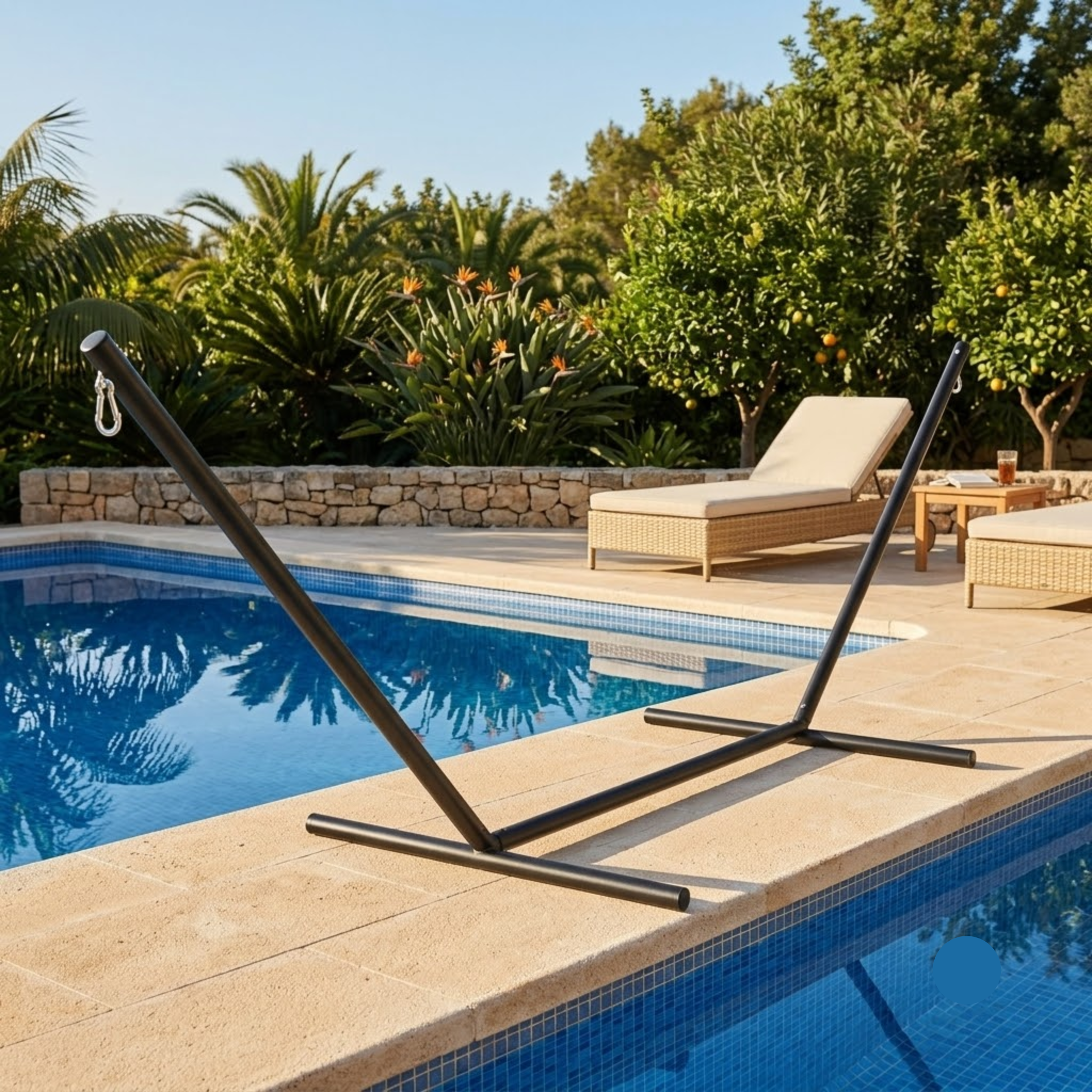 TRI-BEAM® Steel Hammock Stand 15'