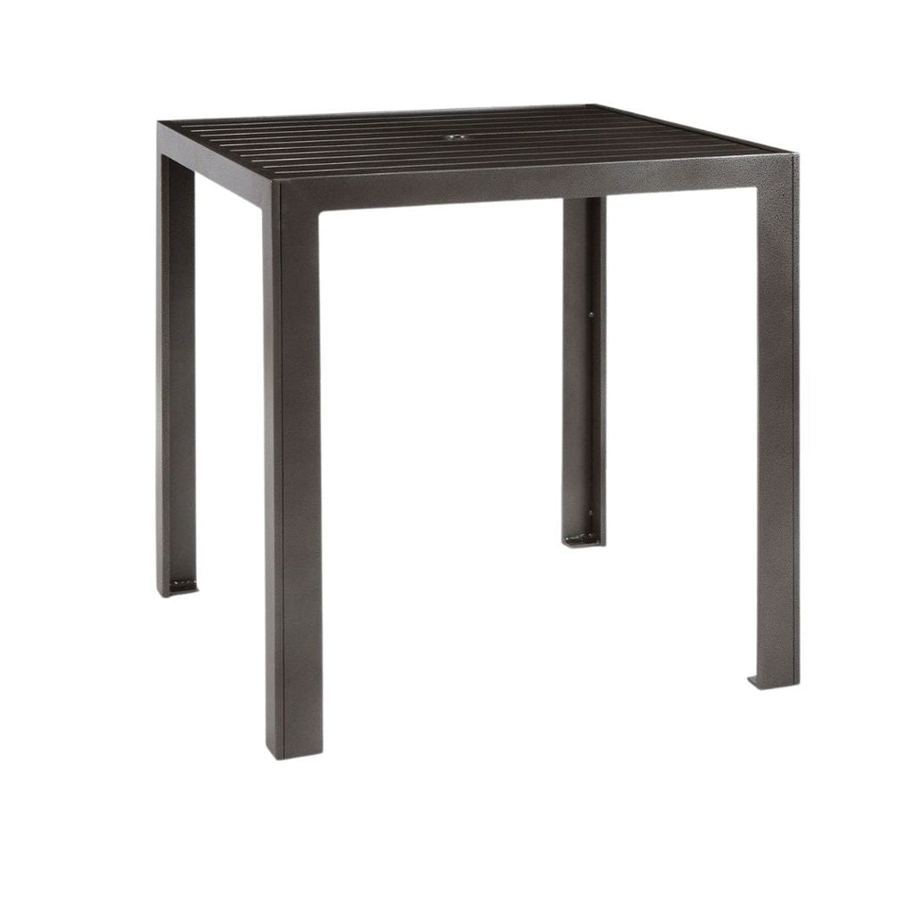 Meza 36" Square Bar Height Table with Hole