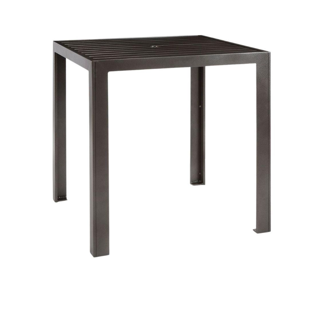 Meza 36" Square Bar Height Table with Hole